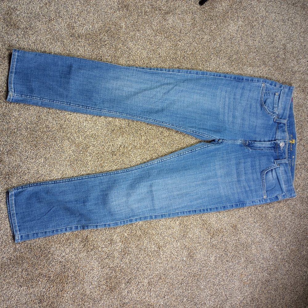 7FAM Seven for all Mankind Relaxed skinny jean 26